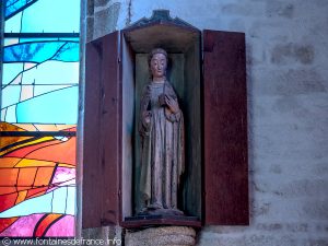 Statue de la Viierge Marie de l'Annonciation
