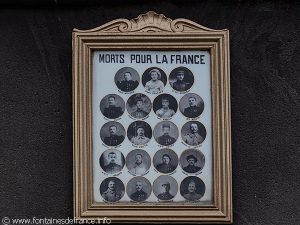 Les photos sur le Monument aux Morts