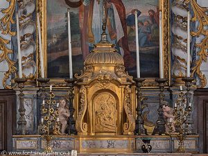 Le tabernacle et les Chandeliers de l'église St-Valère