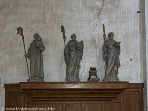 Statues de quelques uns des Saints-Fontateurs
