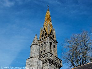 Le clocher de la chapelle N-D de Kérinec
