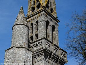 Le clocher de la chapelle N-D de Kérinec