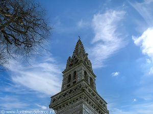 Le clocher de la chapelle N-D de Kérinec
