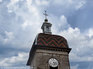 Toiture à l'impériale du clocher de l'église St-Ferréol et St-Ferjeux