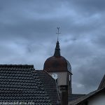 Dôme à l'impériale du clocher de l'église de Quincey