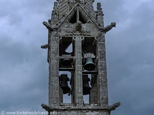 Le clocher de l'église de la Ste-Trinité de Kerfeunteun
