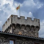 Tour du château d'Opme