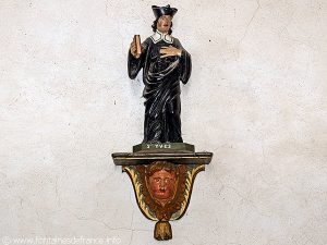 St-Yves en tenue d'avocat