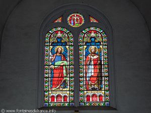 Vitreaux du maître verrier E.Thibaud