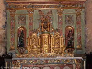 Retable de l'église St-Julien de Solignat