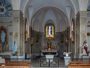 Choeur de l'église St-Martin de Vellexon