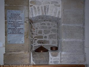Fonts baptismaux de l’église Saint-Martin