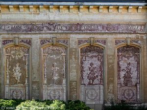 Le pignon Nord du Théâtre