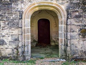 Entrée de la chapelle St-Philibert