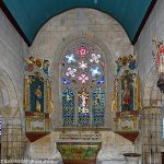 Verrière du choeur de l'église St-Cuffan