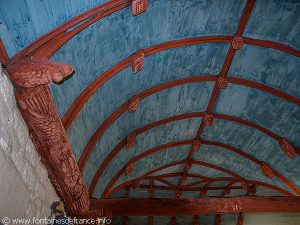 Voûte de la chapelle Ste-Marine