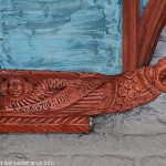 Détail d'une sculpture de sablière