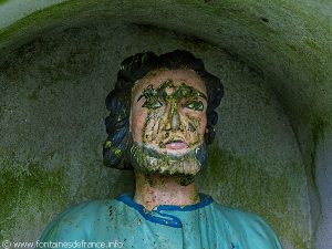 Tête de la statue de St-Pierre