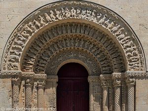 Voussures du portail occidental