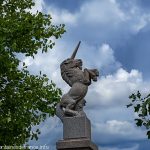 Sculpture de la Licorne